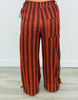Rust Stripe Cargo Pants (Reg & Plus)