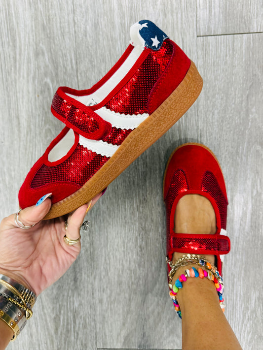 Corkys Americana Mary Jane Sneakers