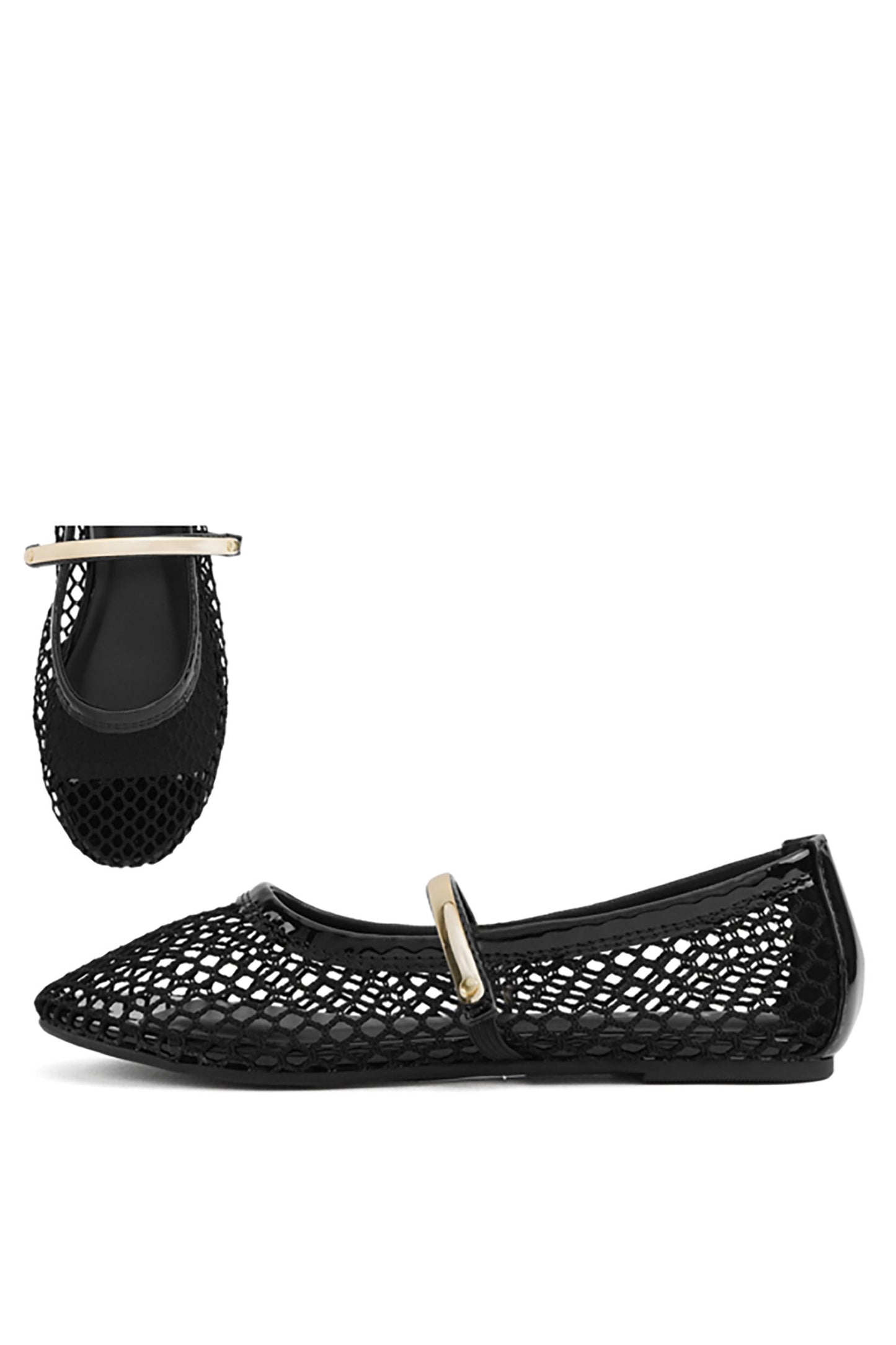 Black In the Details Flats