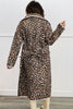 Leopard Multi Quilted Belted Coat (Reg & Plus)