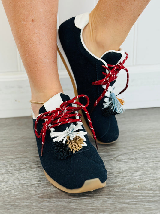 Navy All-Star Angel Sneakers