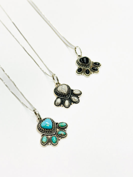 Sterling Silver - Dainty Paw Necklace - 3 Colors