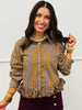 Striped Ruffled Hem Shirt (Reg) - 2 Colors