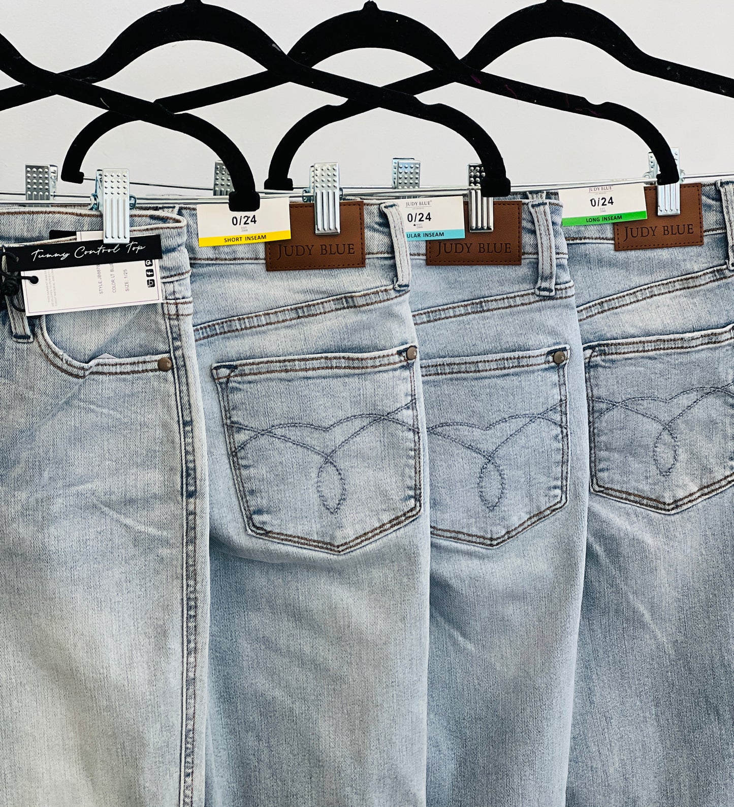 Judy Blue See The Light Tummy Control Bootcut Jeans (Reg. and Plus) - 3 Length