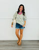 Olive Mix Camo Sweatshirt (Reg.)