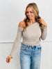 Parisian Off Shoulder Top (Reg.)-2 Colors