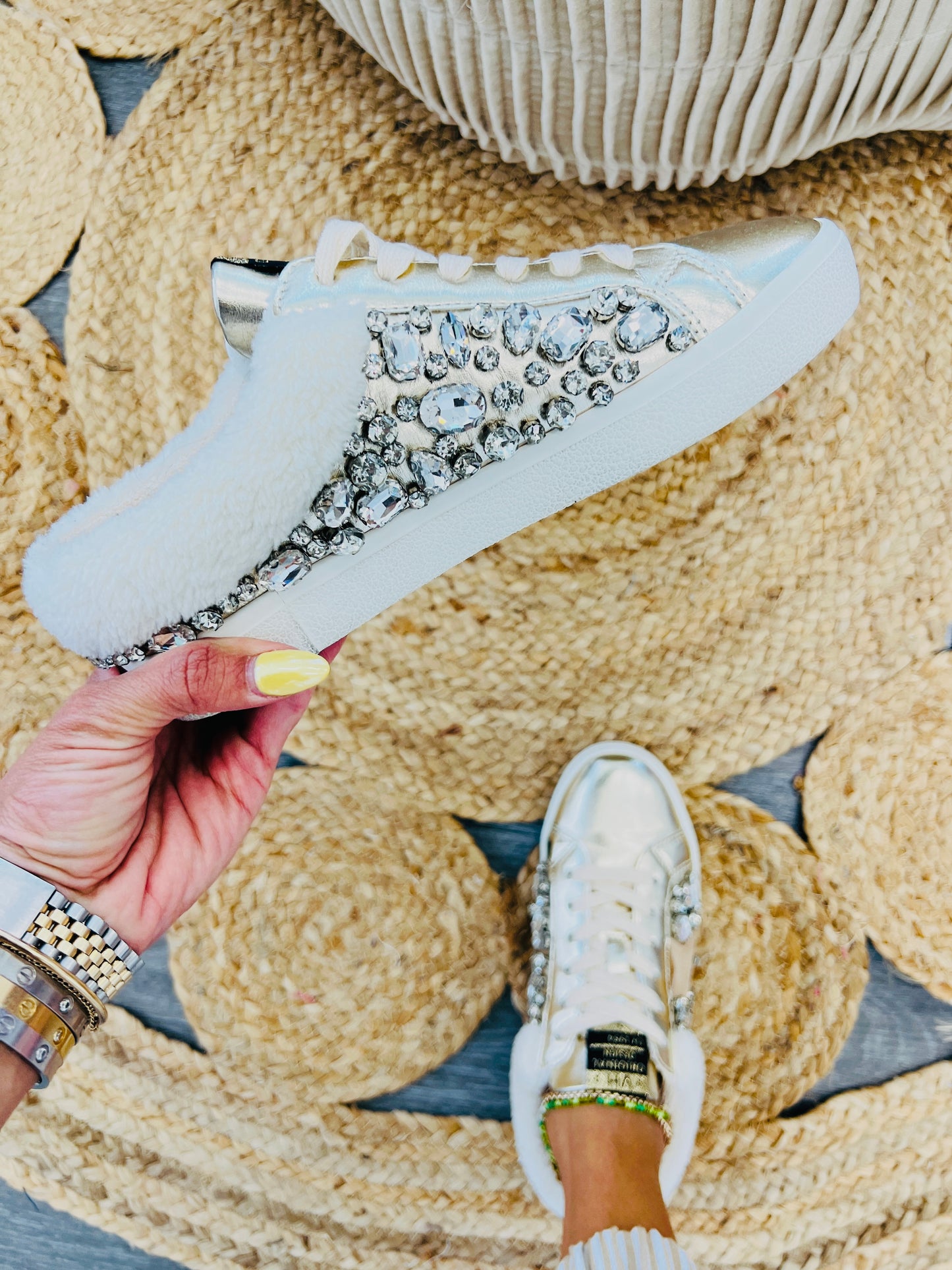 VH x WR Crystal Cuddle Slip on Sneakers