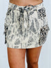 POL Sand Leopard Cargo Mini Skirt (Reg.)