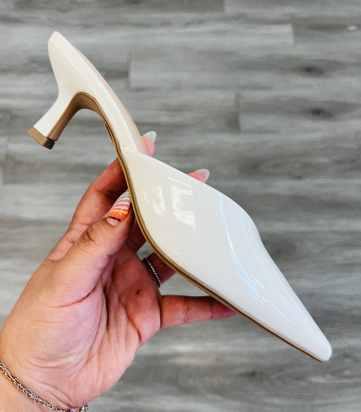 Ivory The Right Choice Kitten Heels