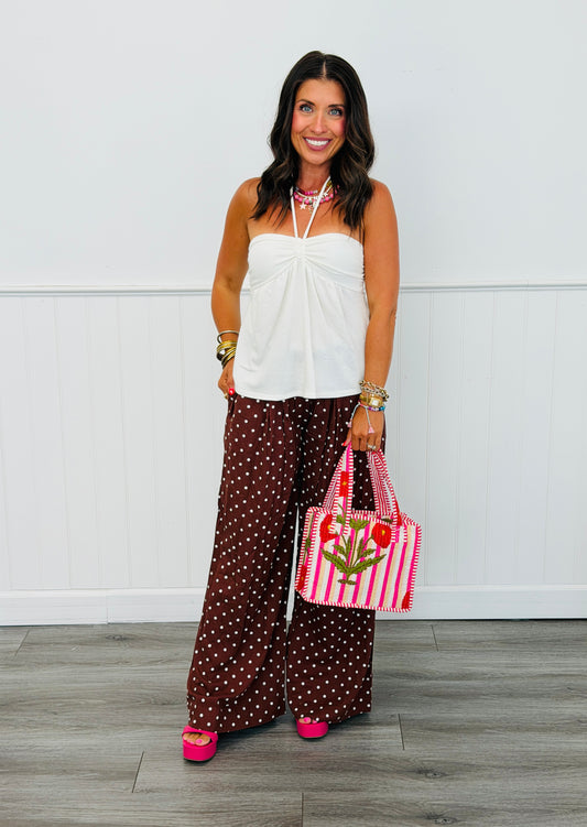 Pristine Neck Tie Top (Reg.)
