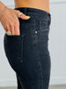 Risen Black Ready For Anything Crop Jeans (Reg & Plus)