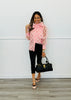 Polka Dot Bliss Organza Blouse (Reg)-3 Colors