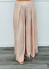 Beige Deer Print Palazzo Pants (Reg. and Plus)