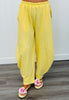 Yellow Barrel Pants (One Size)