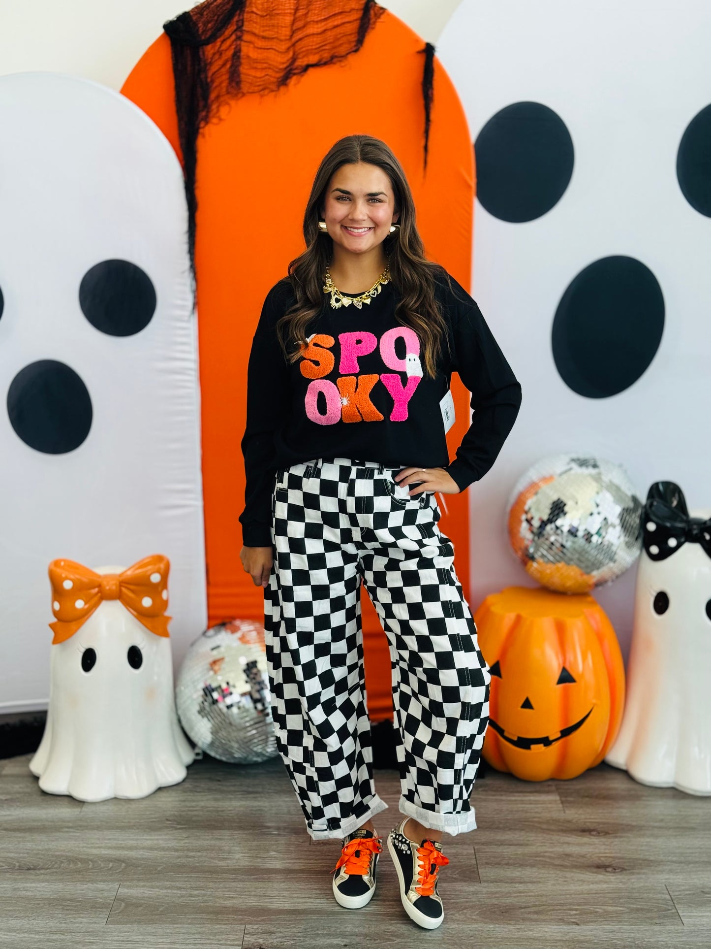 Spooky Vibes Pullover (Reg. and Plus)