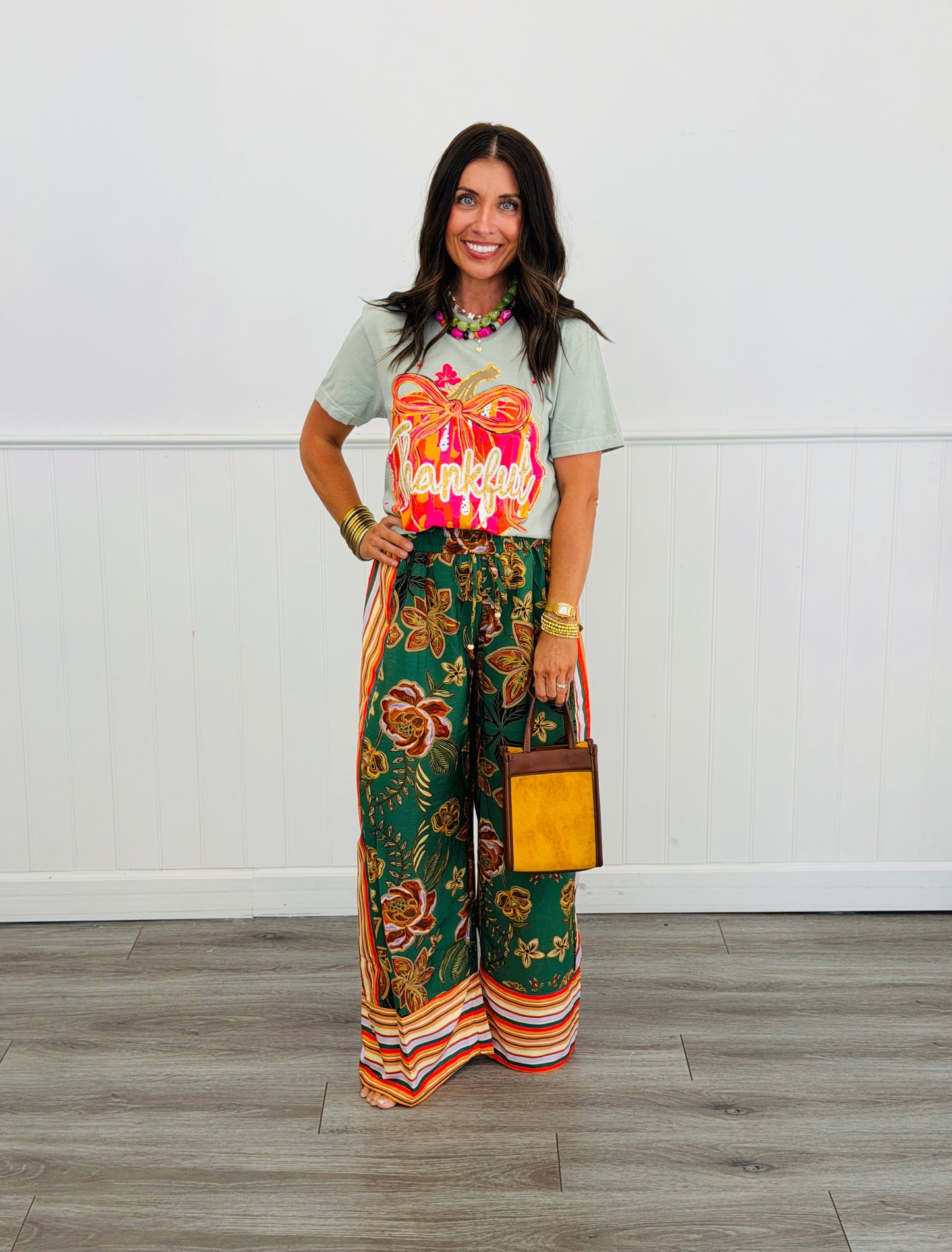Thankful Pumpkin Graphic Tee (Reg. and Plus)