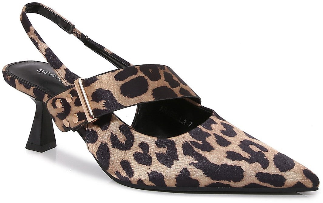 Leopard Chic Agenda Heels