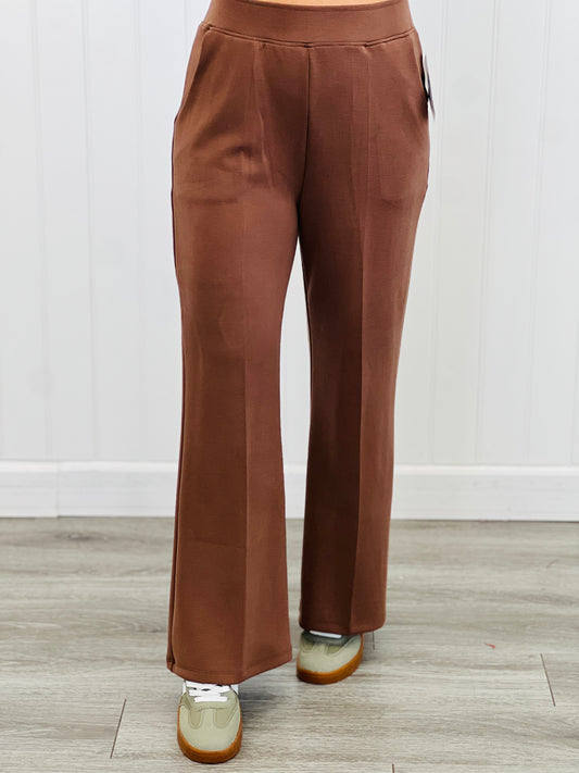 Mocha Soft Cropped Pants (Reg. and Plus)