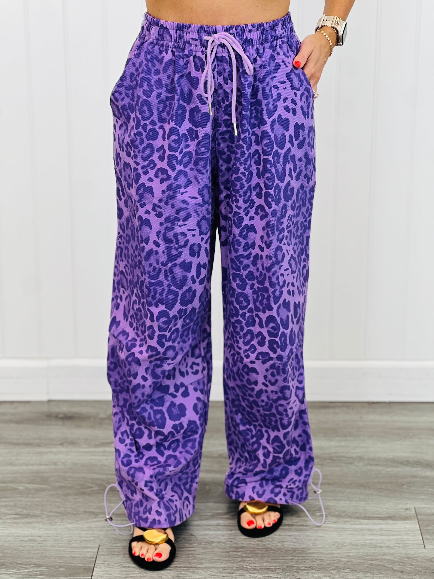 Color Me Leopard Jogger Pants (Reg & Plus)-3 Colors