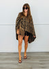 Leopard Wrapped in Style Poncho (OS)