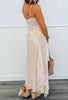 Blush Ruffled Strappy Maxi Dress (Reg & Plus)