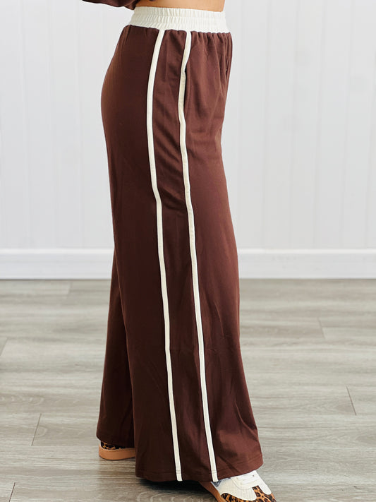 Chocolate French Terry Pants (Reg & Plus)