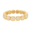 TOVA - Croatia Stretch Bracelet - Ultra White Opal Fairy Dust ( Colors)