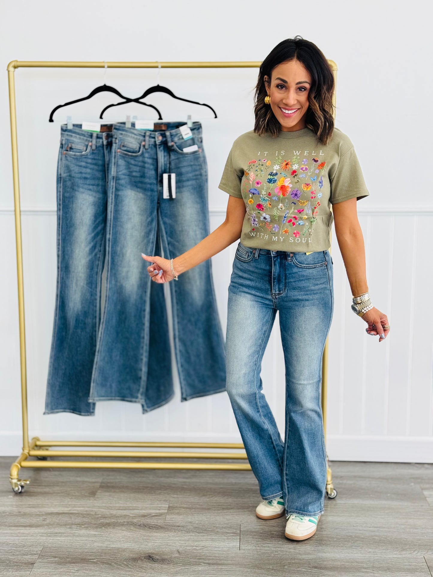 Judy Blue All Star Triple Inseam Tummy Control Jeans (Reg. and Plus) - 3 Lengths!