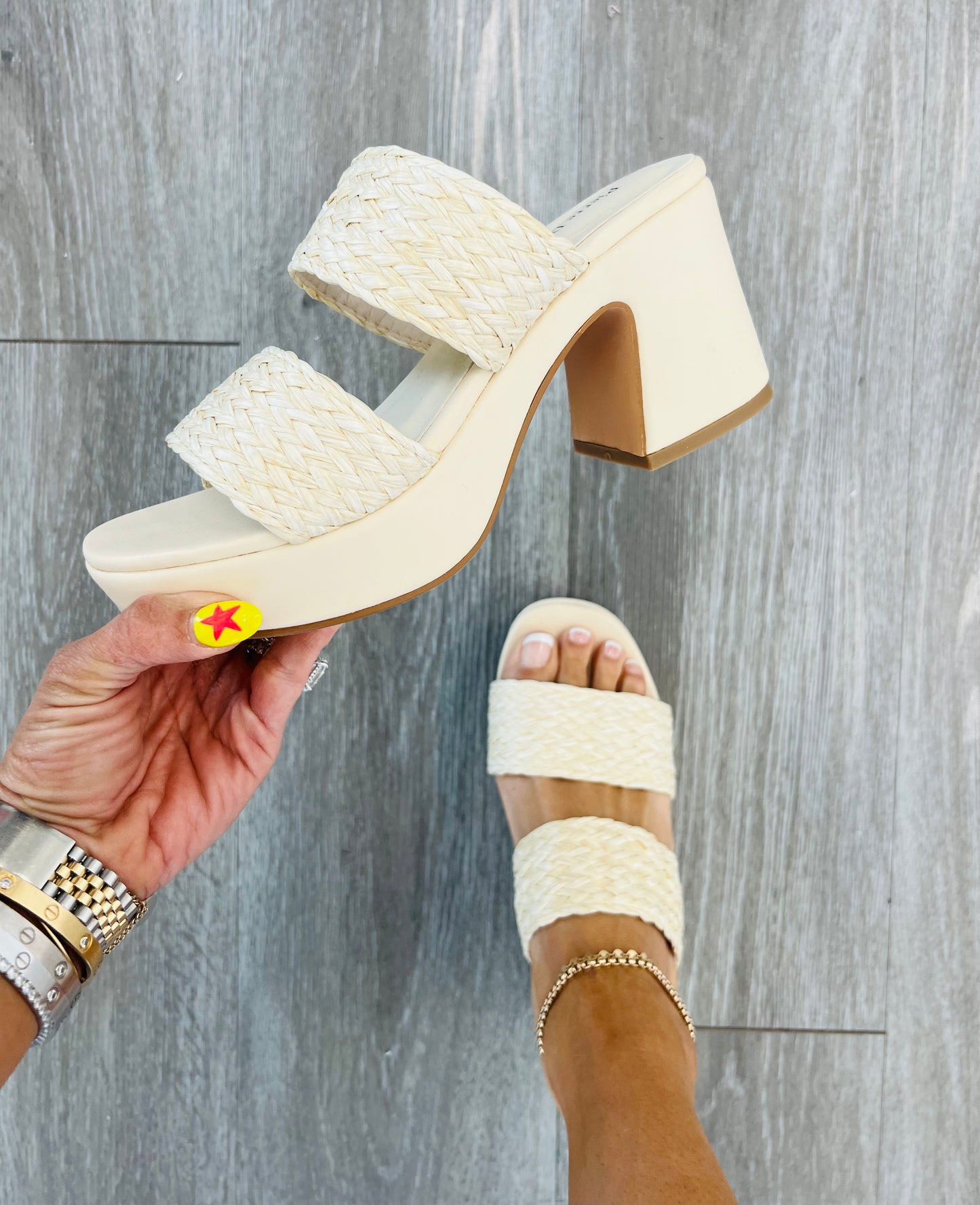 Cream Endless Opportunities Heels