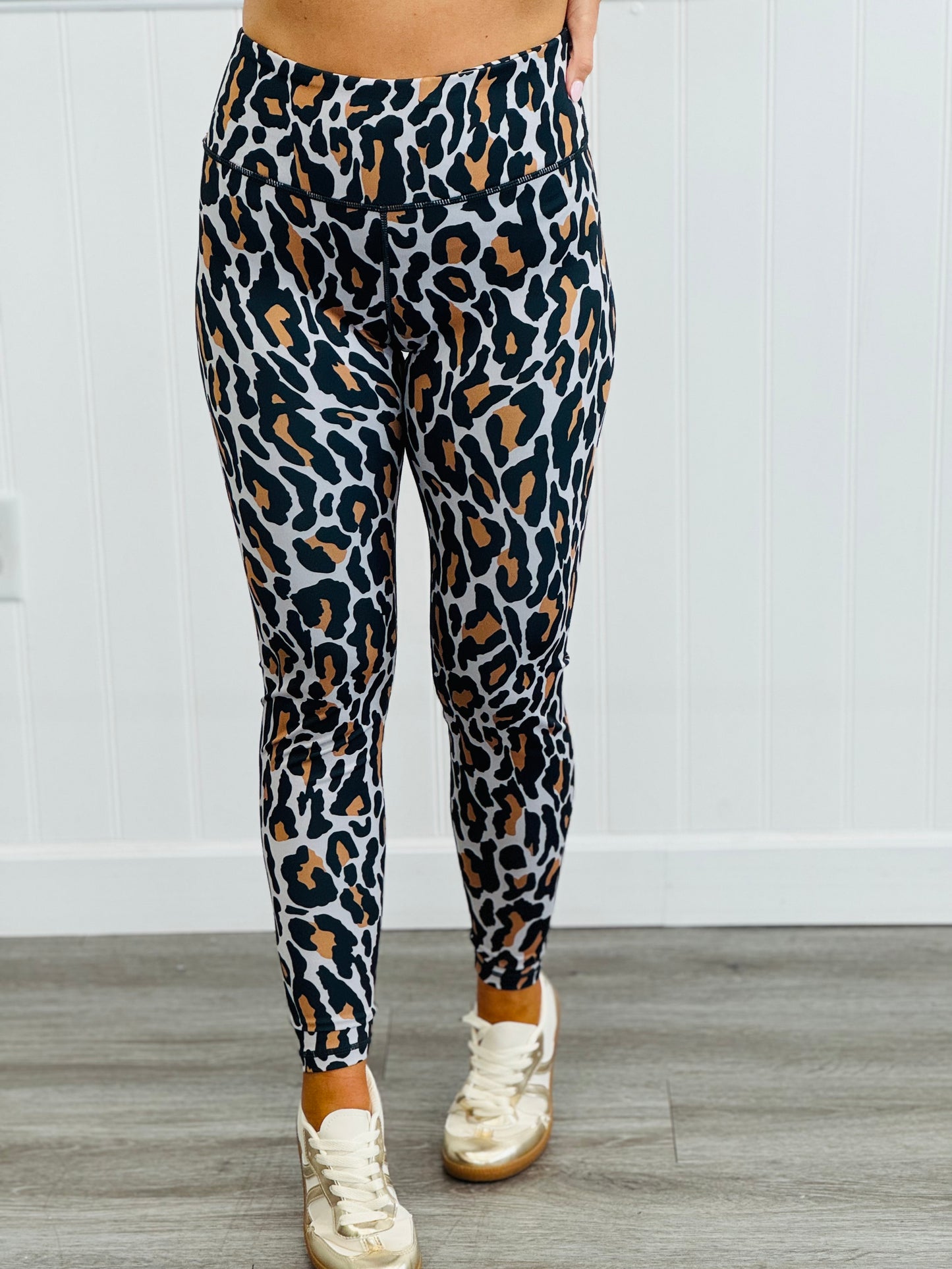 Black Leopard Leggings (Reg & Plus)