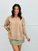 Roll Neck Long Sleeved Sweater Top (Reg.)- 5 Colors