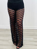 Black Lace Pants (Reg.)