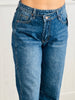 Sparkly Hotfix Crossover Barrel Jeans (Reg.)