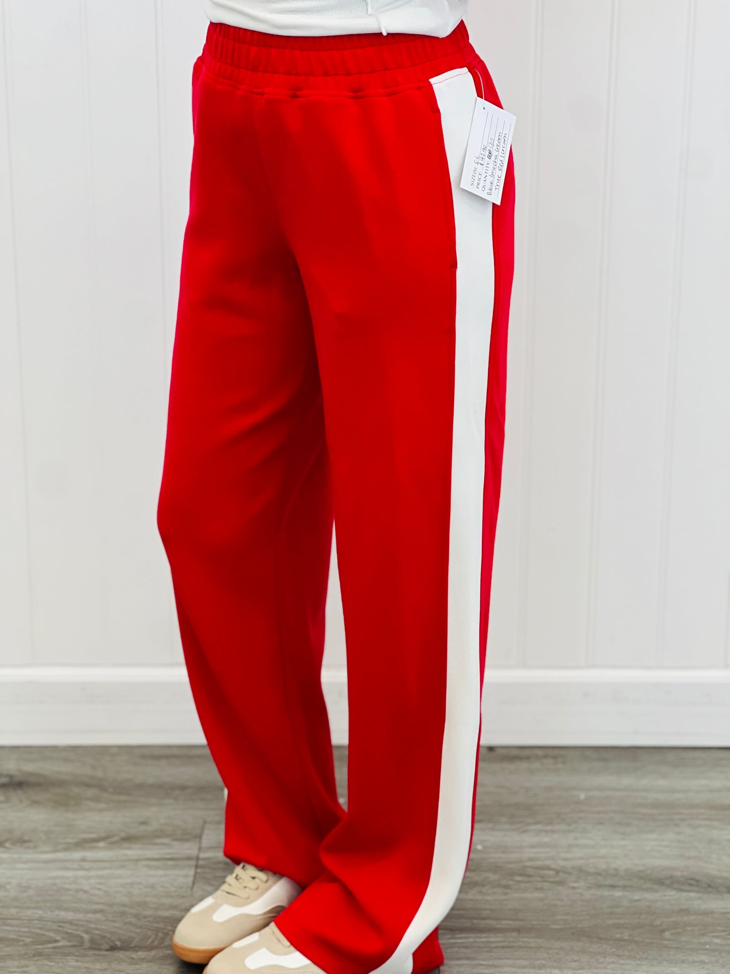 Scuba Modal Striped Active Pant (Reg.)-2 Colors