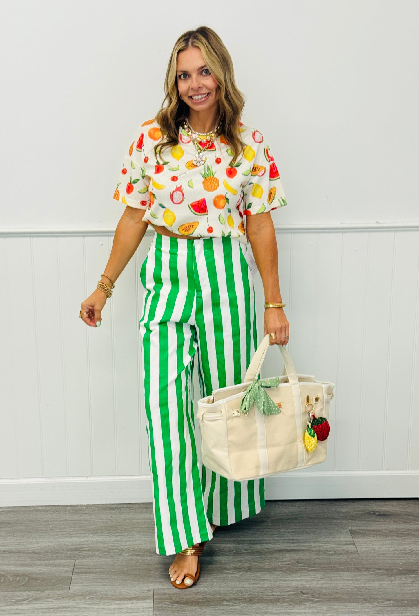 Fruit Salad Weekend Waffle Tee (Reg. and Plus)
