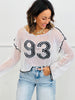 93 Contrast Edge Sweater (Reg.)- 2 Colors