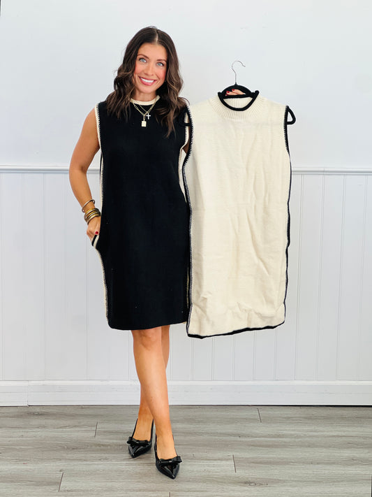 Sweater Knit Midi Dress (Reg.)- 2 Colors