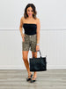 Risen Leopard Tummy Control Mid Length Shorts (Reg & Plus)
