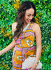 Tangerine/Pink Open Back Jumpsuit (Reg.)