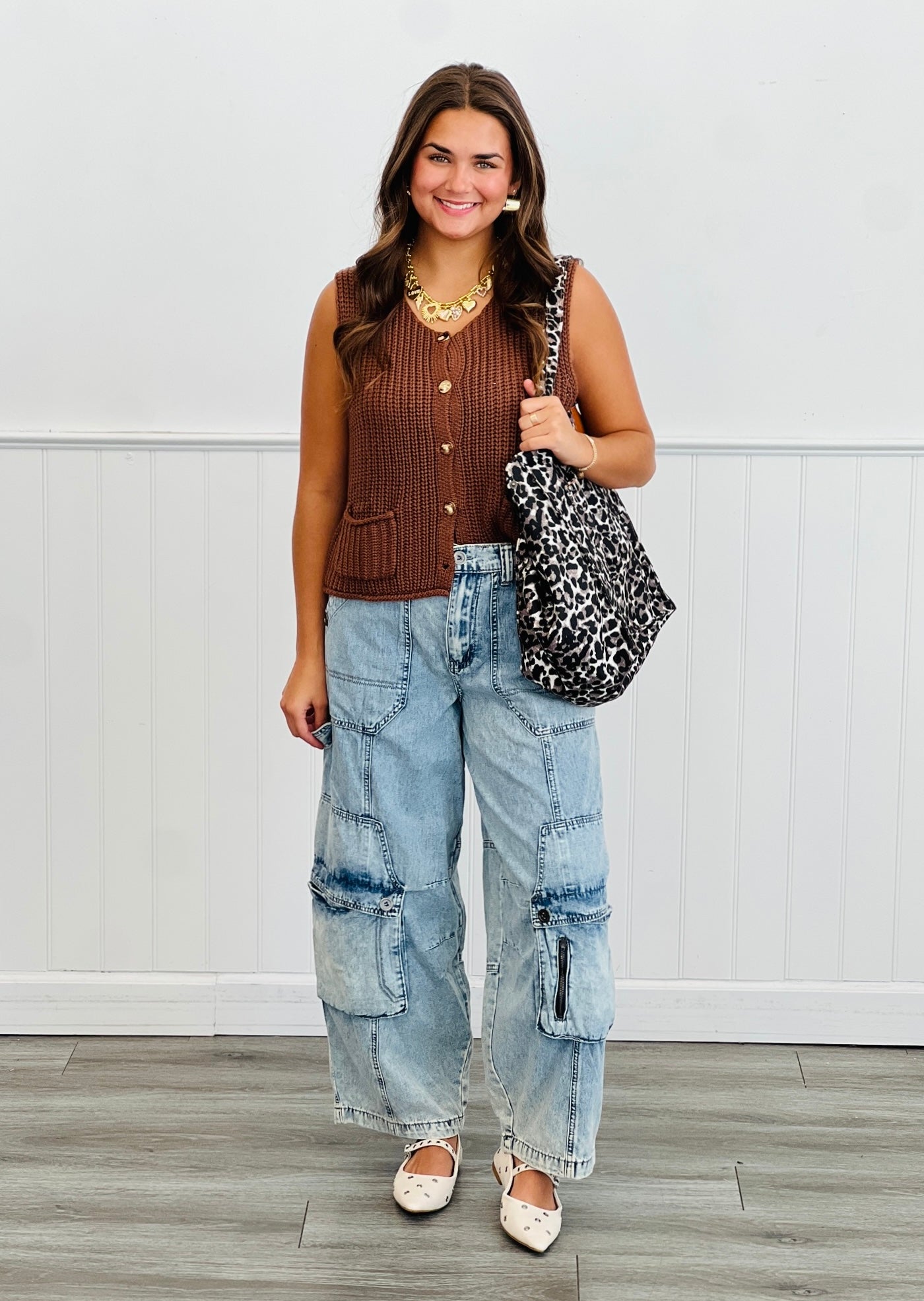 Oli & Hali Washed Denim 3-D Pockets Jeans (Reg.)