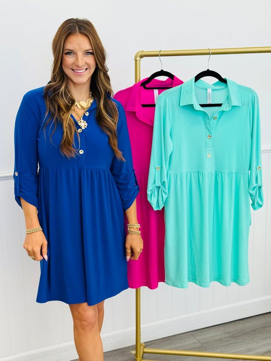 Dear Scarlett The Inspired Mini Dress (Reg. and Plus) - 3 Colors