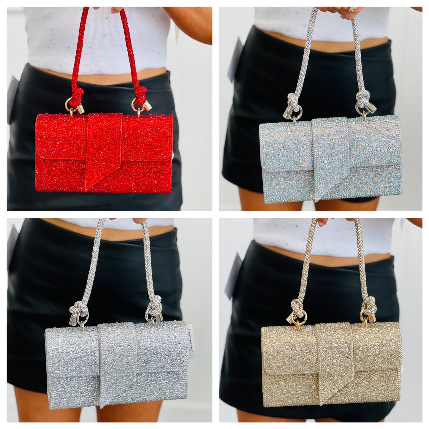 The Kyla Clutch Handbag (4 colors)