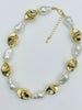 Chic Chunky Baroque Pearl Necklace
