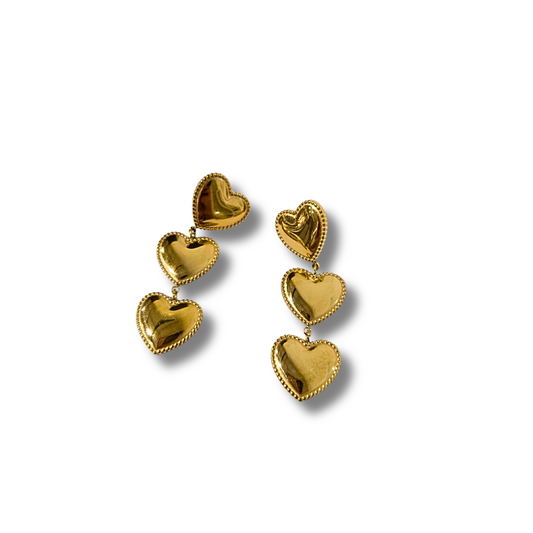 Heart Eye Earrings