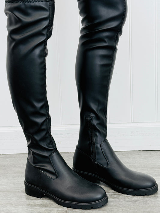 Black Anywhere With You Boots