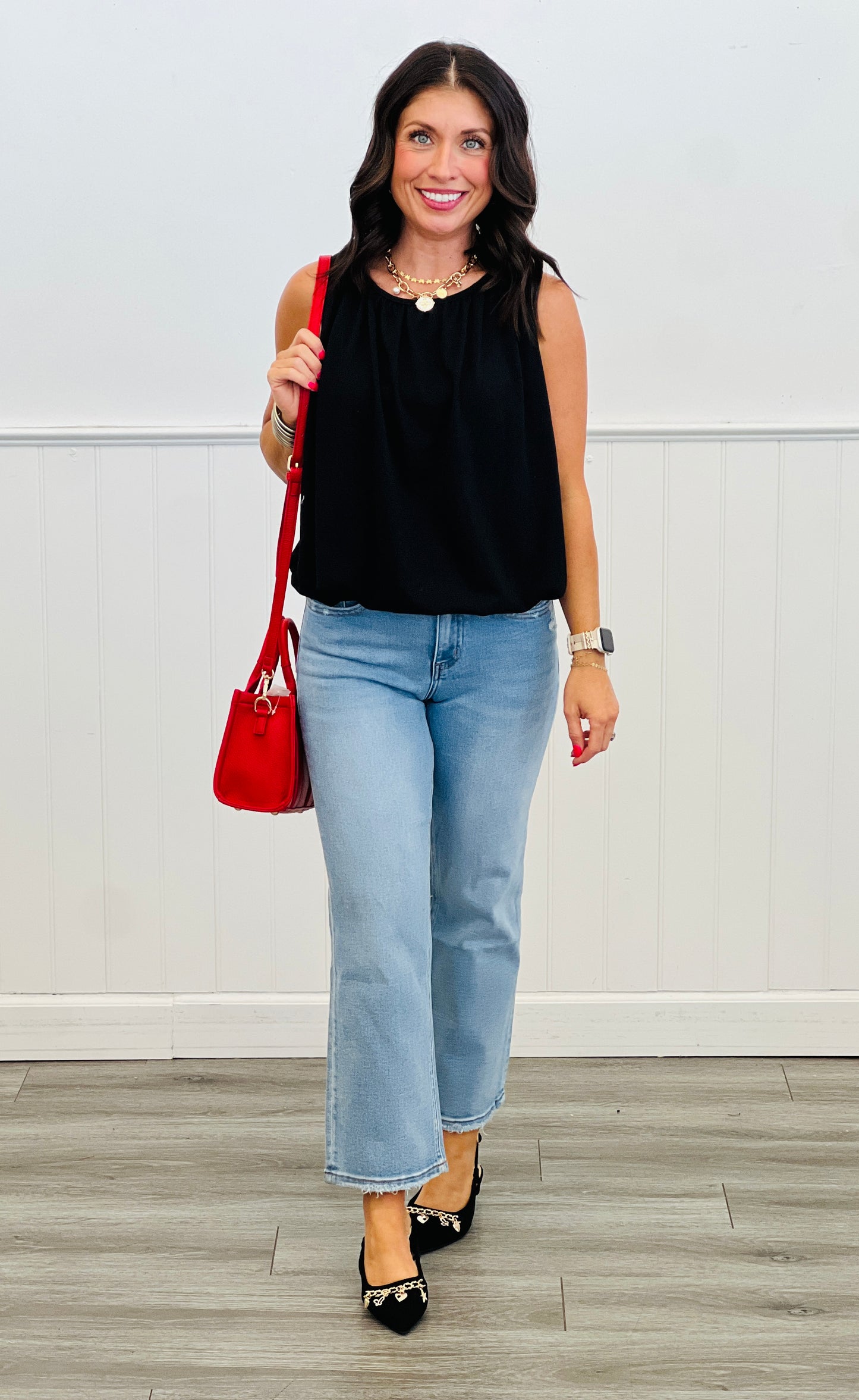 Captivating High Rise Cropped Jeans (Reg & Plus)