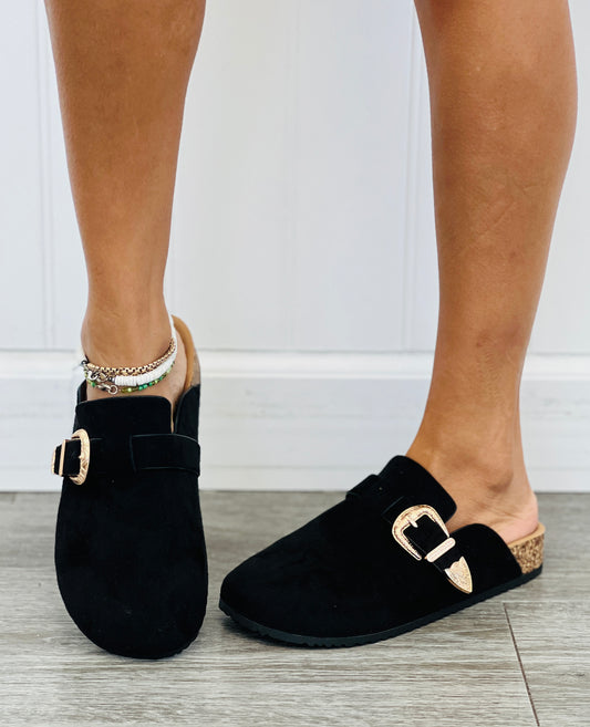 Black Bring It On Mules