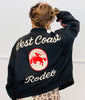 West Coast Rodeo Embroidered Bomber Jacket (Reg. and Plus)