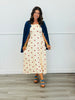 Navy Button Up Sweater Cardigan (Reg.)