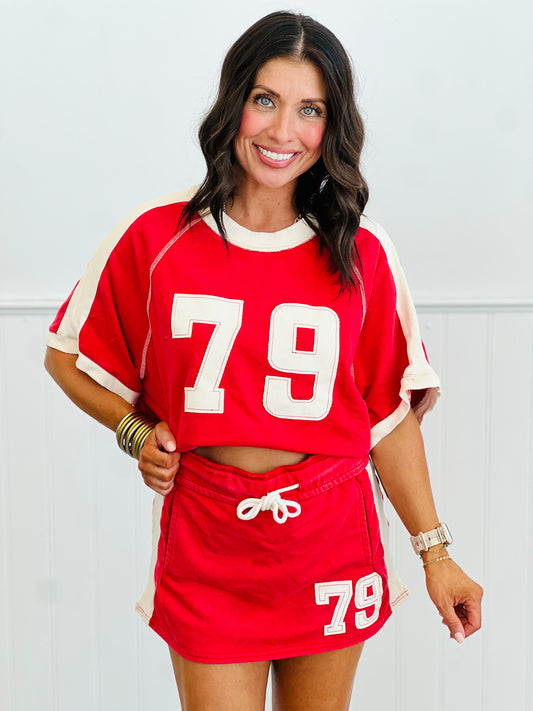 Bella Rosa 79 Boxy Top (Reg.)